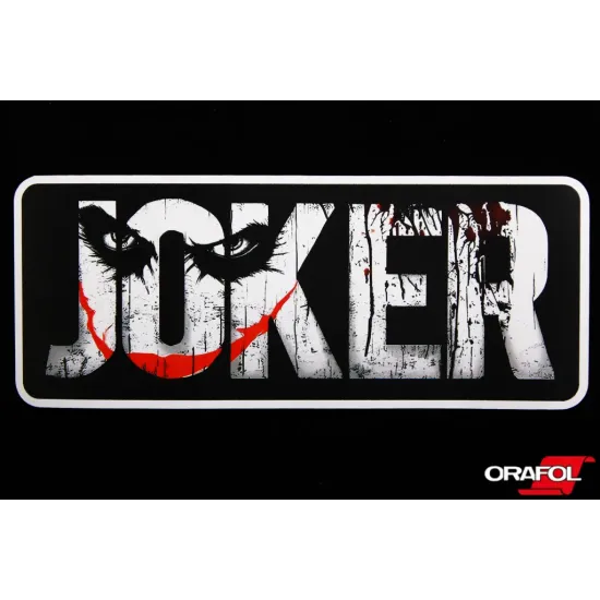Наклейка Joker 6*14см