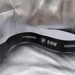 Карбонові наклейки на бампер BMW (захисна плівка антицарапин)