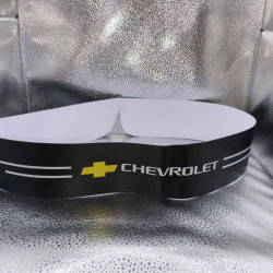 Карбонові накладки на бампер Chevrolet (захисна плівка)