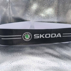 Карбонова плівка на бампер Skoda (захист від подряпин)