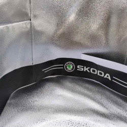 Карбонова плівка на бампер Skoda (захист від подряпин)