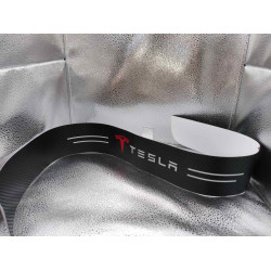 Карбонова захисна плівка на бампер Tesla (антицарапин покриття)